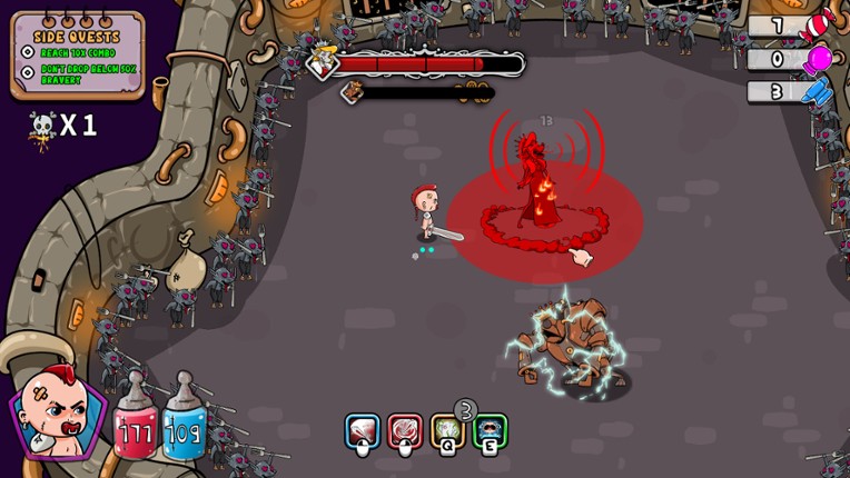 Babies vs Monsters screenshot