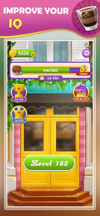 Brain training game:WordCoffee screenshot