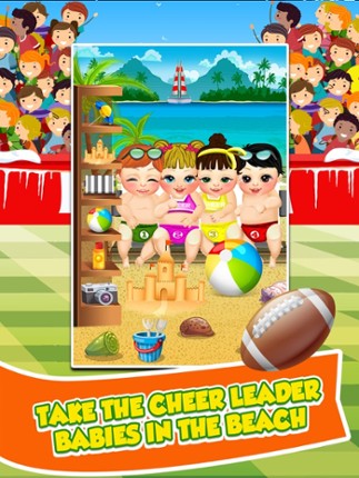 Cheerleader Baby Salon Spa - Candy Food Cooking Kids Maker Games for Girls! Image