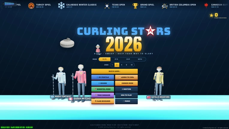 Curling Stars screenshot