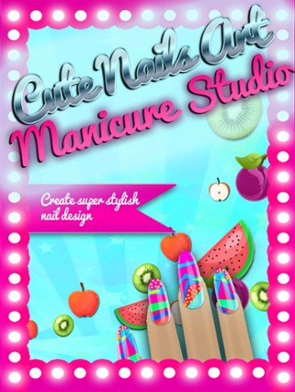 Cute Nails Art Studio - Modern and Fashionable Manicure Design.s for Girls Image
