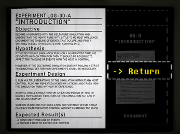 DELTARUNE - Hypothesis Image