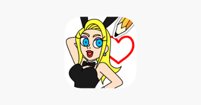 Draw Happy Beauty:Drawing Game Image