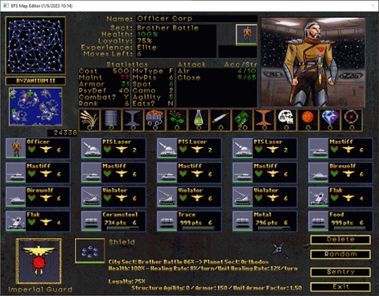 Emperor of the Fading Suns Enhanced screenshot