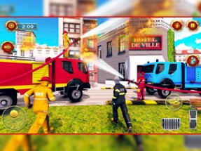 Fire Truck Department Games 3D Image