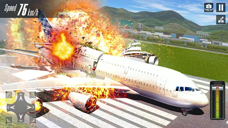 Plane Crash 3d: Airplane Games Image