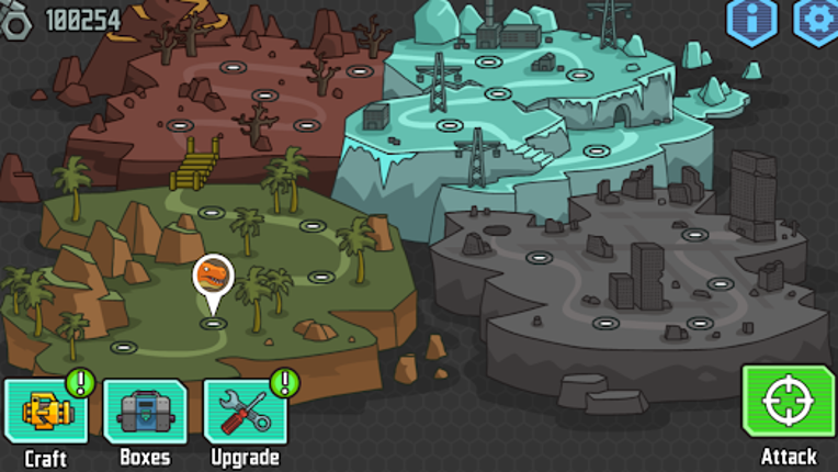CyberDino: T-Rex vs Robots screenshot
