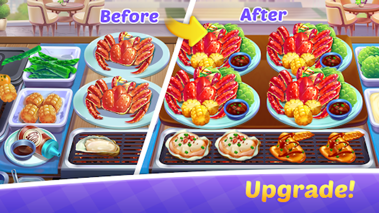Cooking Train - Food Games screenshot