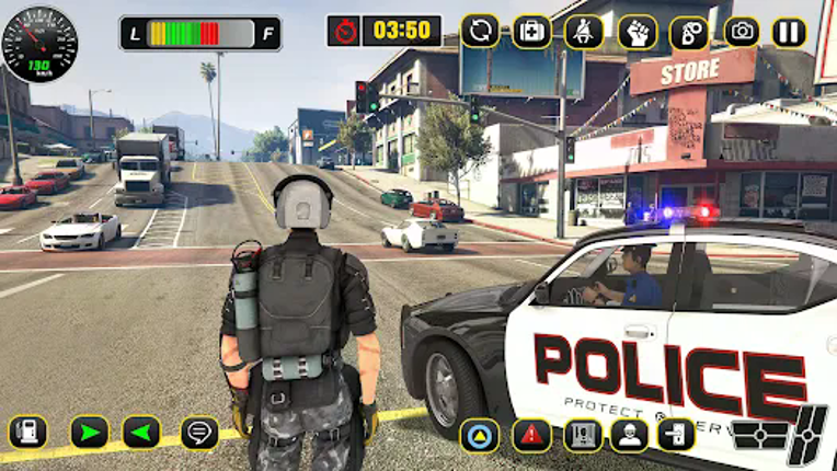 Police Car Chase: Thief Chase screenshot
