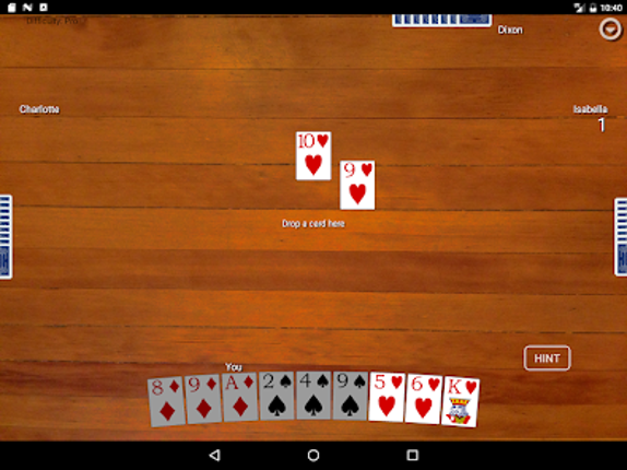 Hearts Card Classic screenshot