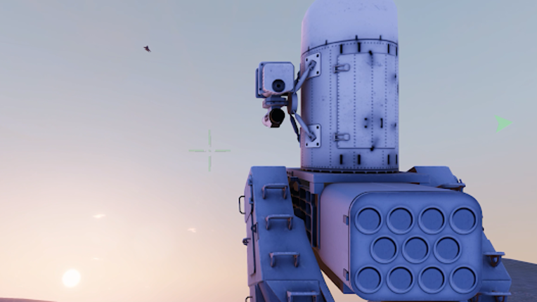 C-RAM CIWS simulator screenshot