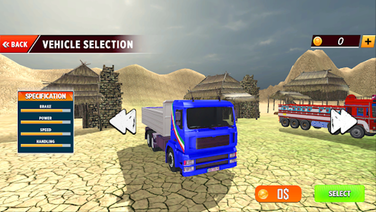 Indian Off-road Mountain Truck screenshot