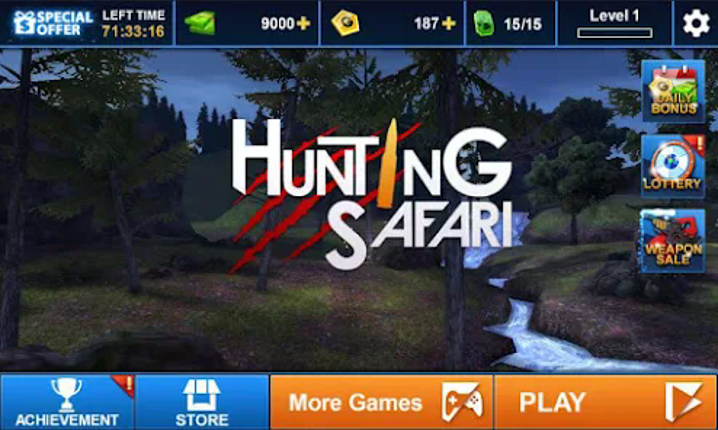 Hunting Safari 3D screenshot