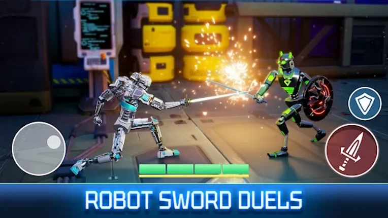 Casual Blade: Robot PvP Duel screenshot