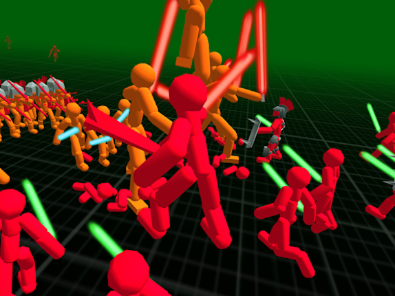 Stickman Simulator Neon Battle Image