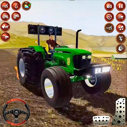 Games like Indian Tractor Tochan Game 3d