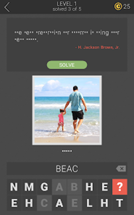 Hidden Letters screenshot