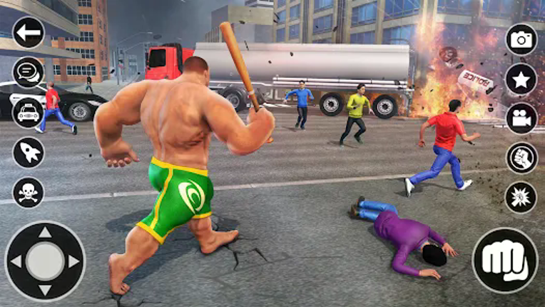 Grand Monster Rope hero Game Image