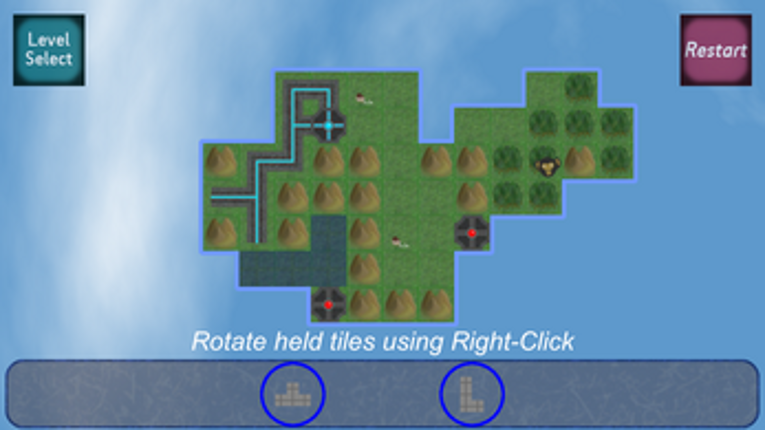 An Earth Divided Image