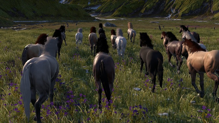 HORSE LIFE: find horses in open world, survive in wild nature as a foal or pony screenshot