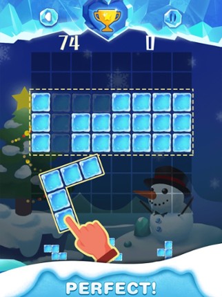 Ice World - Fill Up Cube Blast screenshot