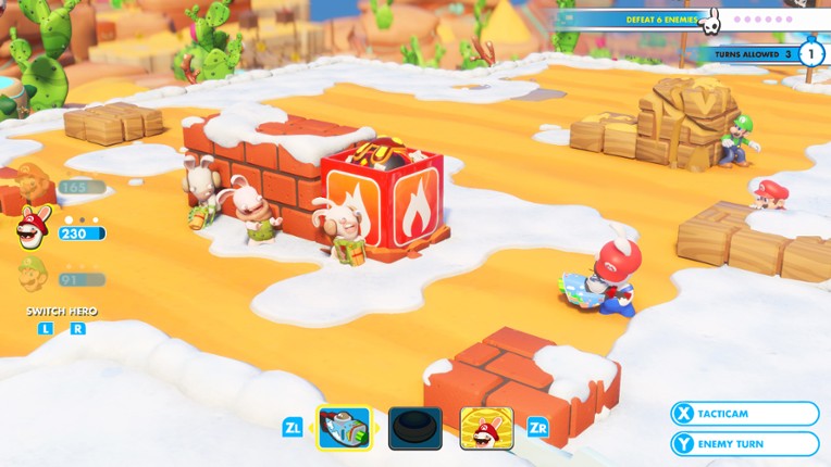 Mario + Rabbids Kingdom Battle Image