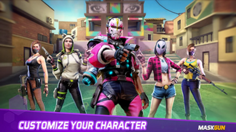 Maskgun Online Multiplayer FPS Shooting Gun Image