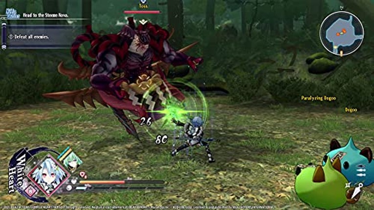Neptunia x Senran Kagura: Ninja Wars screenshot
