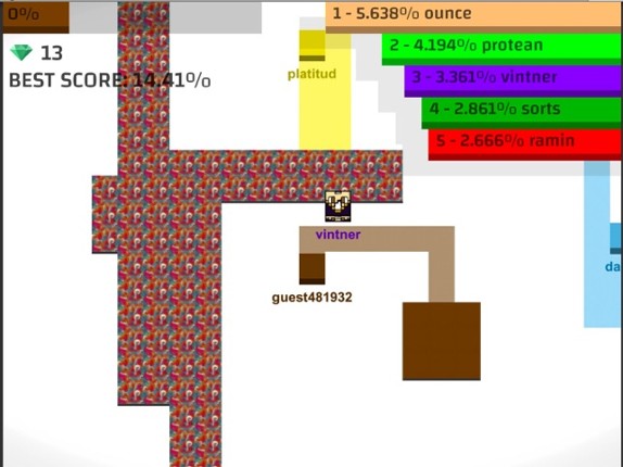 Paper Color - io,arcade games screenshot