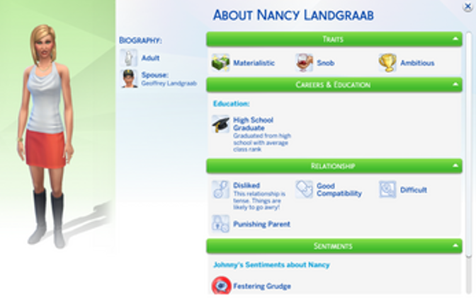 Premade Sim and Relationship Overhaul screenshot