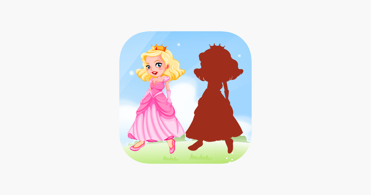 Games like Princess Drag Drop and Match Shadow for kids