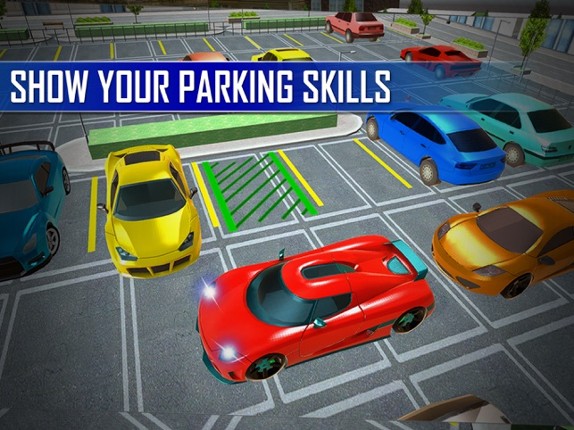 Sports Car Parking Driver Sim 3D screenshot