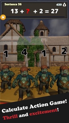 ZombieZAN -Calculation Game- screenshot