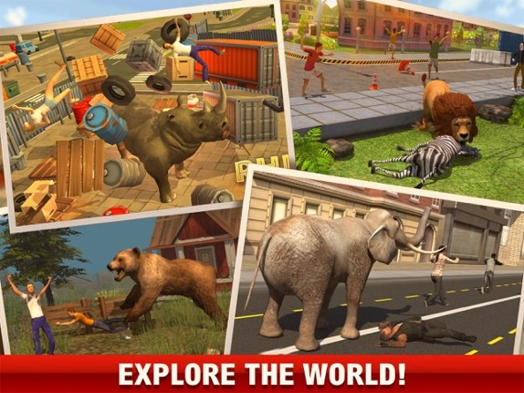 2016 Dinosaur simulator park Dino world fight-ing screenshot