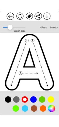 ABC Alphabet & Number Coloring screenshot