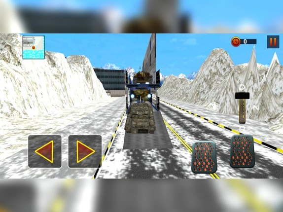 Cargo Plane Car Transport 3D Image