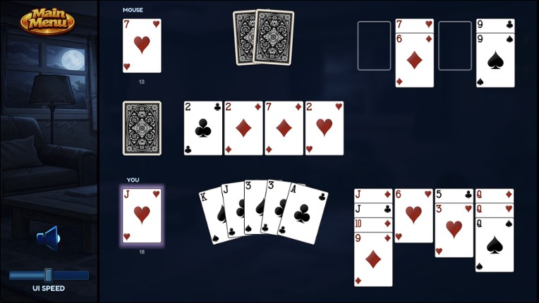 Cat & Mouse Solitaire screenshot
