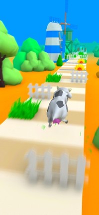 Cow Runner 3D screenshot