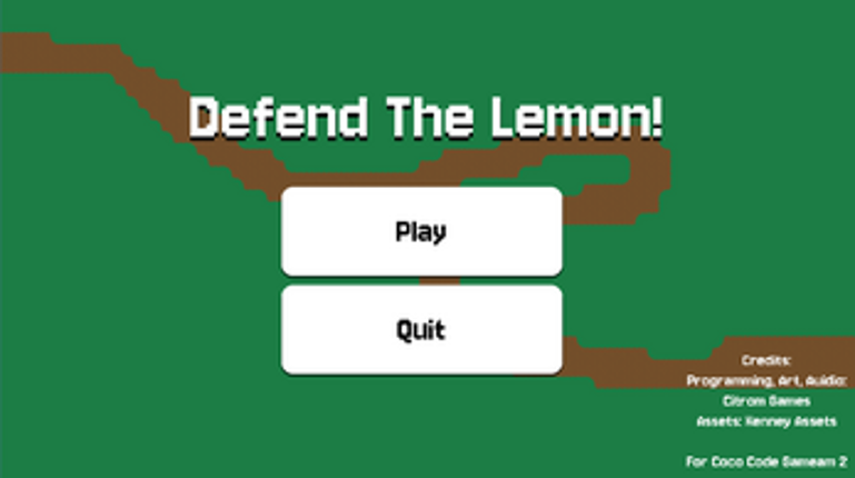 Defend The Lemon screenshot