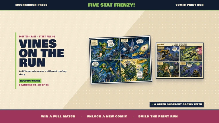 FIVE STAT FRENZY! screenshot