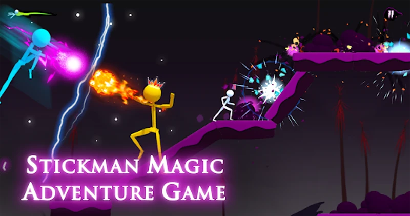 Stickman Fight: Magic Brawl screenshot