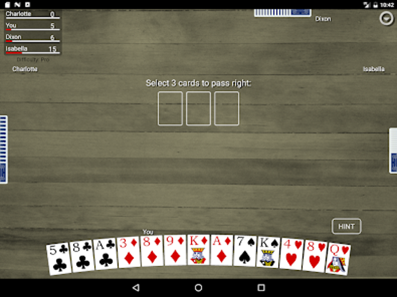 Hearts Card Classic Image