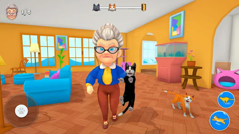 Bad Cat Simulator: Prank Gran Image