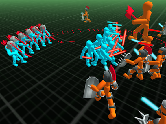 Stickman Simulator Neon Battle screenshot
