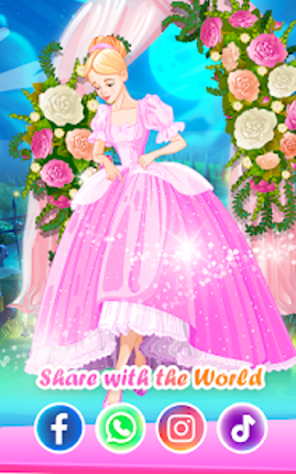 Princess Color by Number Game screenshot