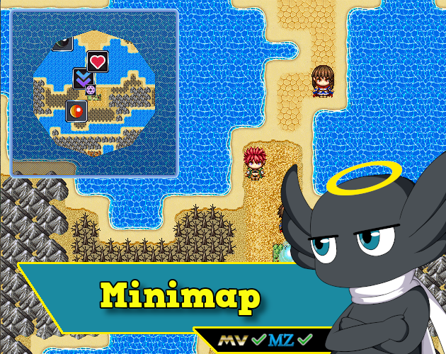 Games like Hakuen Studio Minimap for RPG Maker MV MZ