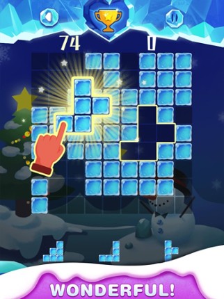 Ice World - Fill Up Cube Blast screenshot