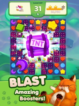 Lazy Cat Dream Match screenshot