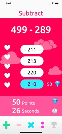 Math Training Game Image