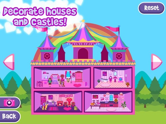 My Magic Castle - Pony &amp; Unicorn Doll House and Decoration Game Image